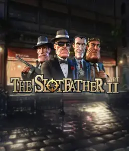 Step into the shadowy world of The Slotfather 2 slot by Betsoft, featuring four iconic mafia characters against a shadow-lit urban backdrop. This graphic portrays the dramatic essence of the mafia underworld with its detailed character design and suspenseful setting. Ideal for fans of crime dramas, delivering a gripping adventure. 